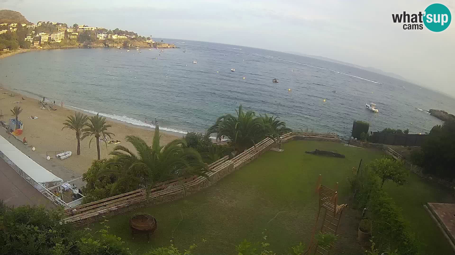 Playa de l’Almadrava camera en vivo Roses – Costa Brava – Espana