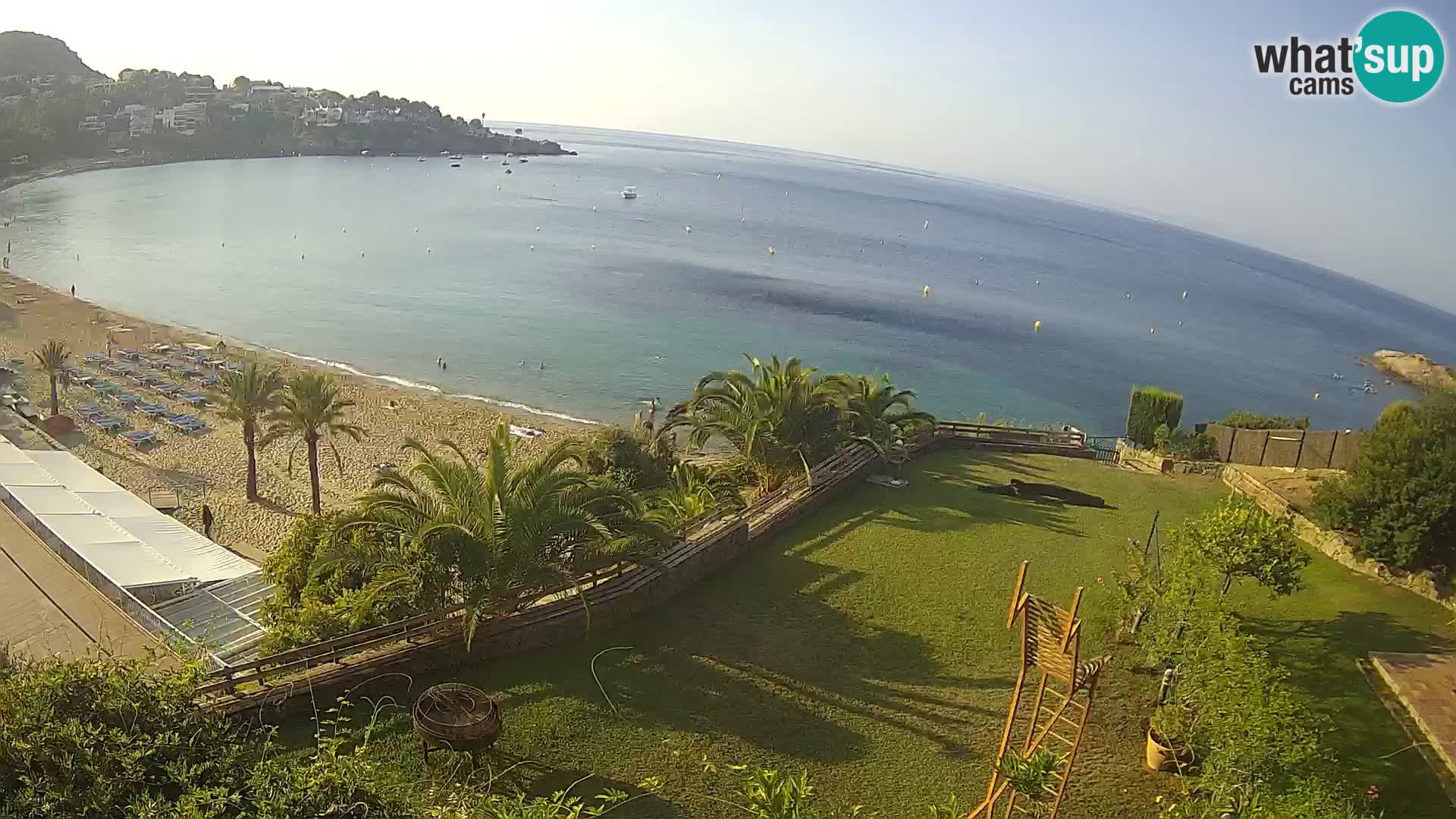 Playa de l’Almadrava camera en vivo Roses – Costa Brava – Espana