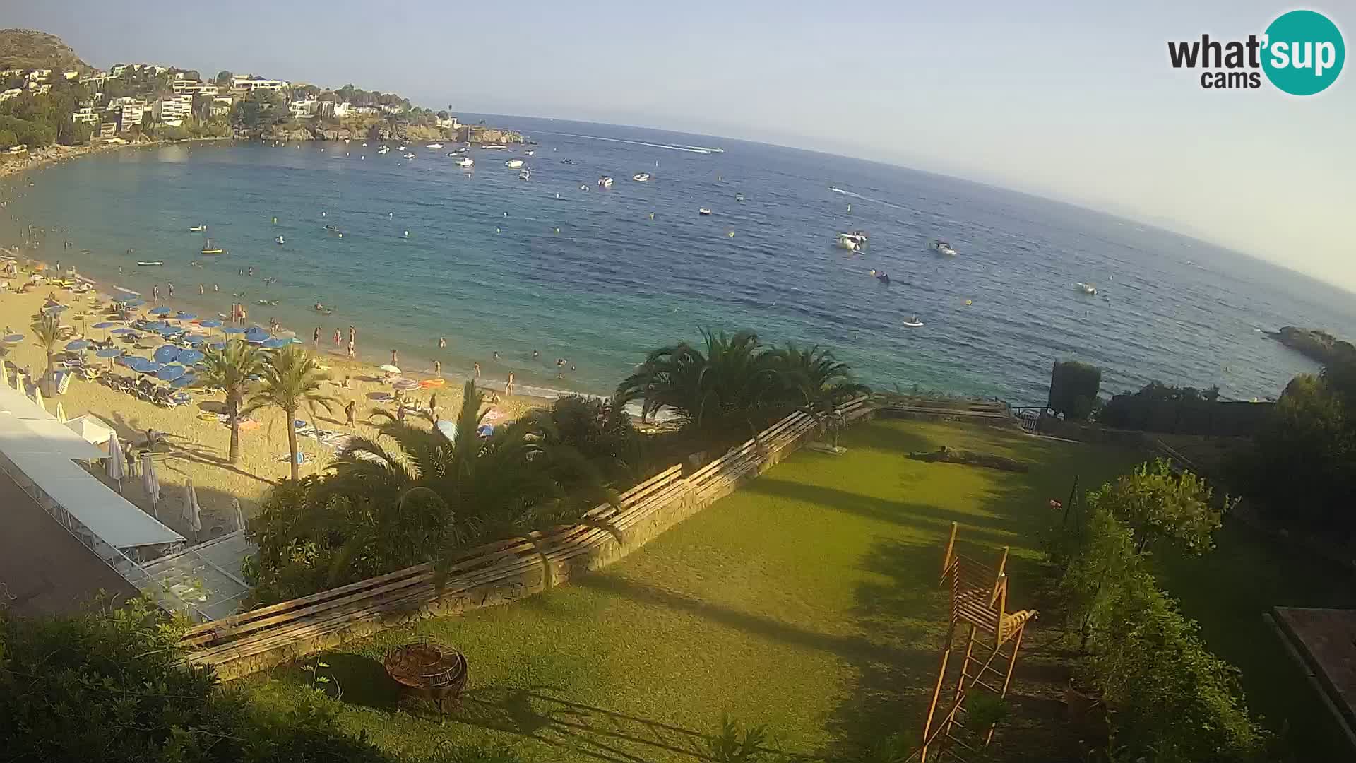 Plage de l’Almadrava Livecam Roses – Costa Brava – Espagne
