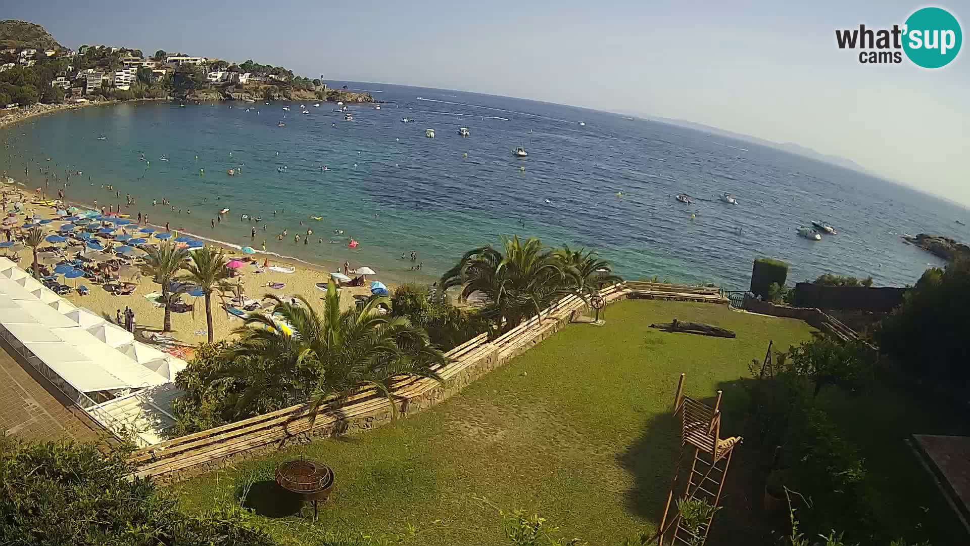 Plage de l’Almadrava Livecam Roses – Costa Brava – Espagne