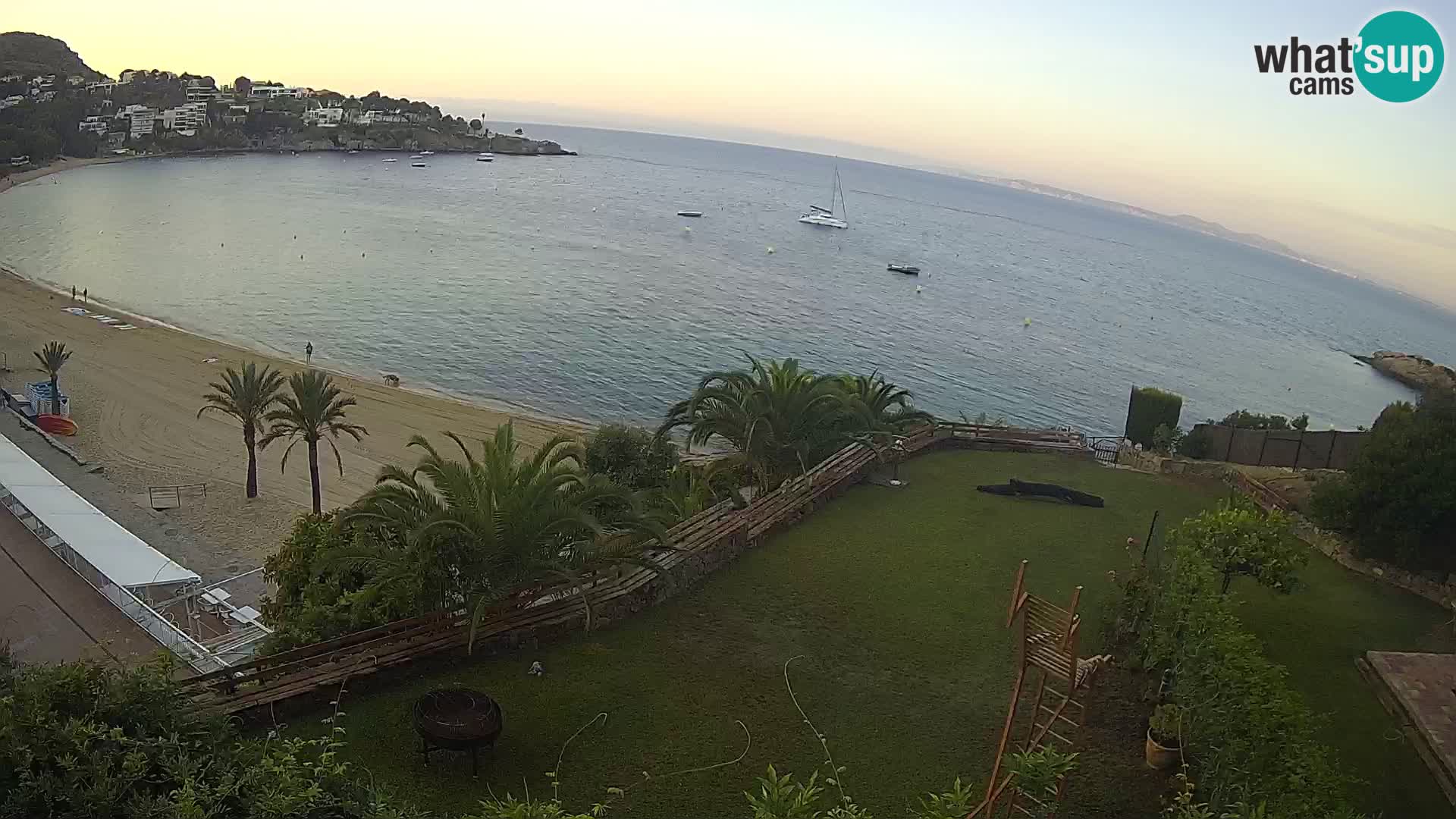Platja de l’Almadrava Strand Webcam Roses – Costa Brava – Spanien