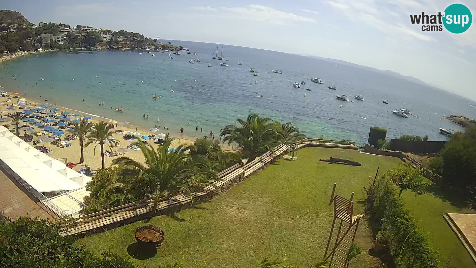 Platja de l’Almadrava beach Live Webcam Roses – Costa Brava – Spain