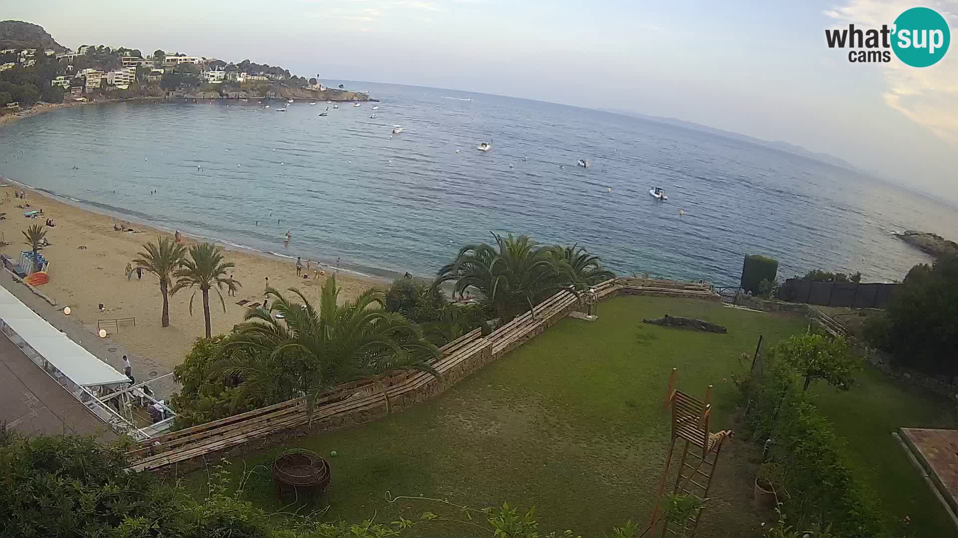 Platja de l’Almadrava Strand Webcam Roses – Costa Brava – Spanien
