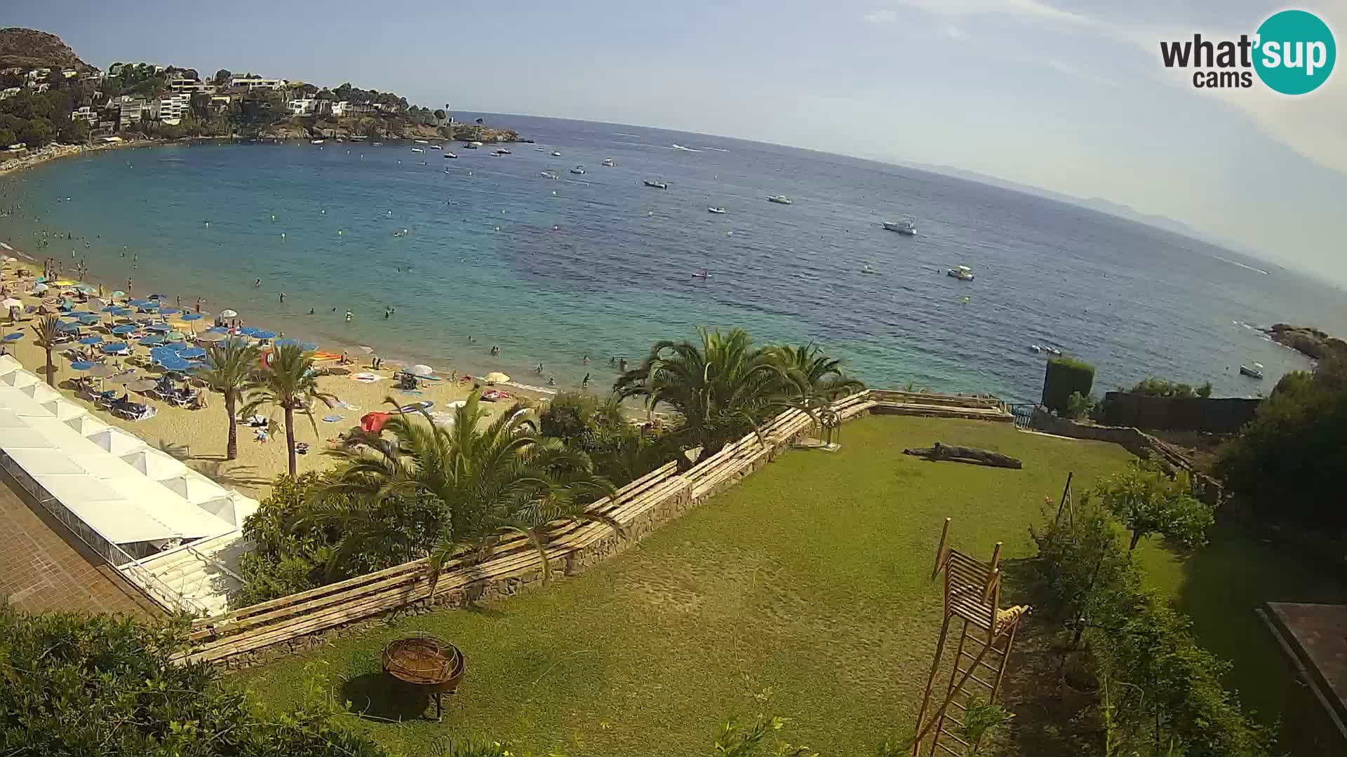 Platja de l’Almadrava Strand Webcam Roses – Costa Brava – Spanien