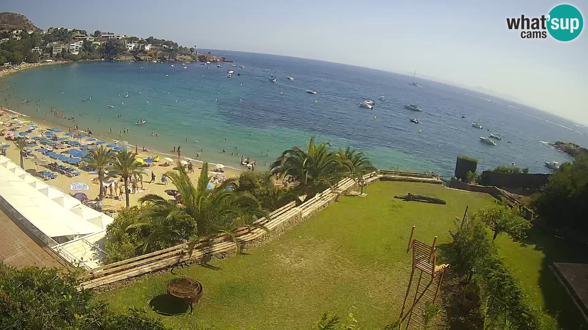 Platja de l’Almadrava Strand Webcam Roses – Costa Brava – Spanien