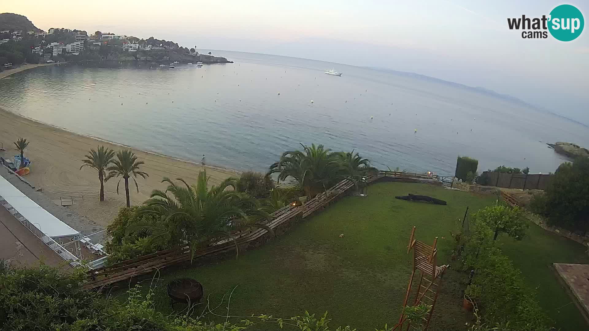 Playa de l’Almadrava camera en vivo Roses – Costa Brava – Espana