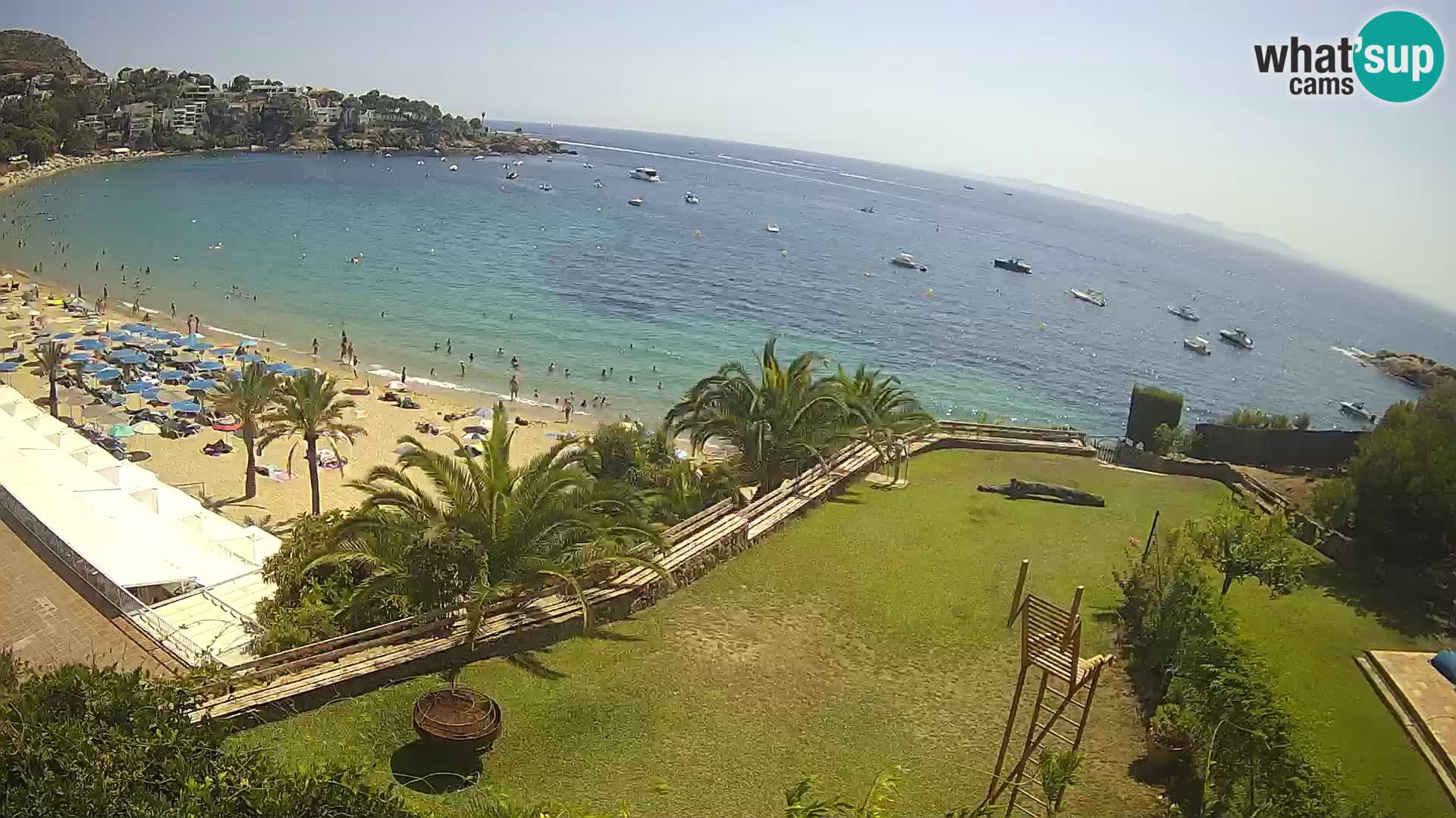 Playa de l’Almadrava camera en vivo Roses – Costa Brava – Espana