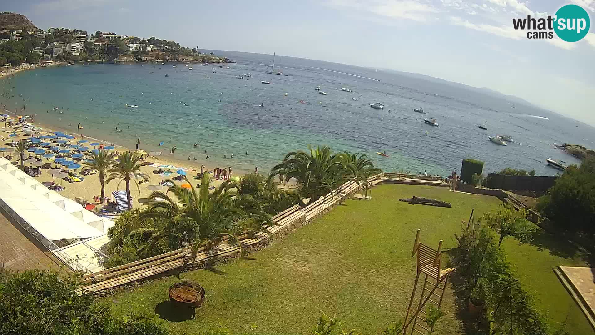 Platja de l’Almadrava Strand Webcam Roses – Costa Brava – Spanien
