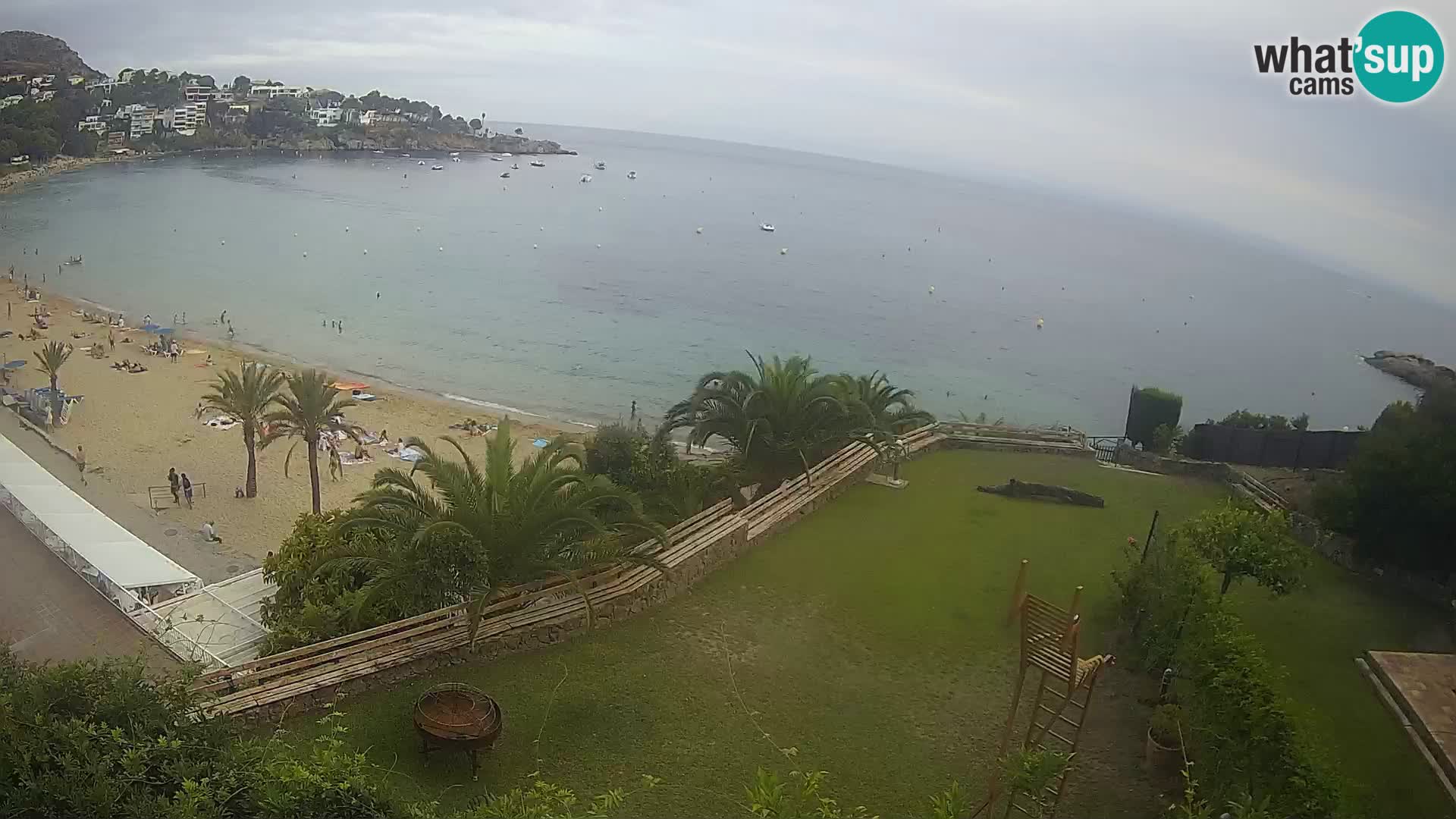 Plaža de l’Almadrava Spletna kamera Roses – Costa Brava – Španija