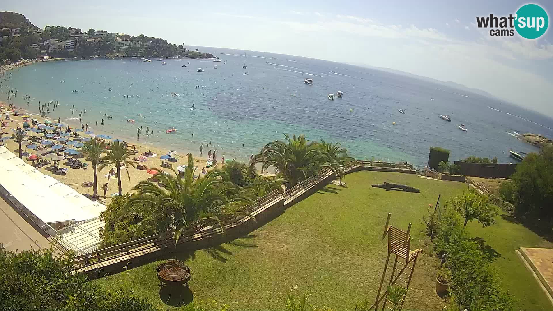 Platja de l’Almadrava Strand Webcam Roses – Costa Brava – Spanien