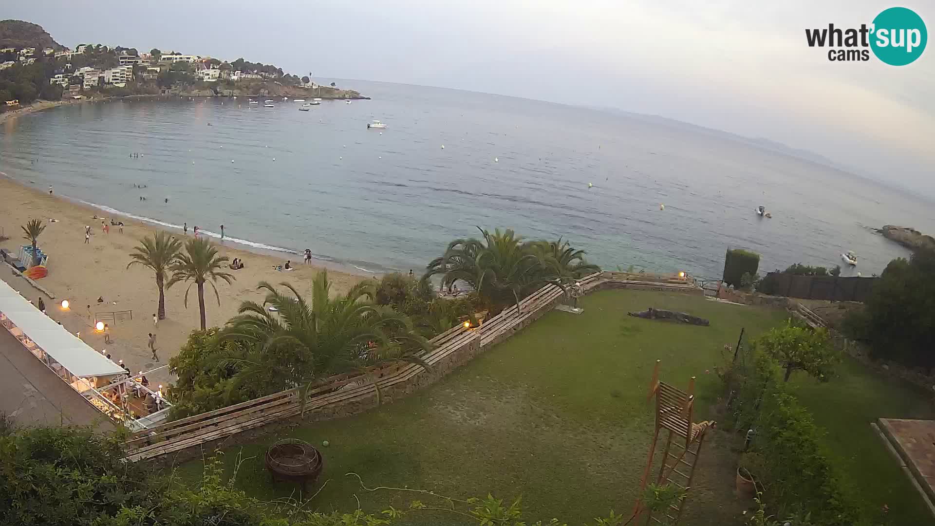Plaža de l’Almadrava Spletna kamera Roses – Costa Brava – Španija