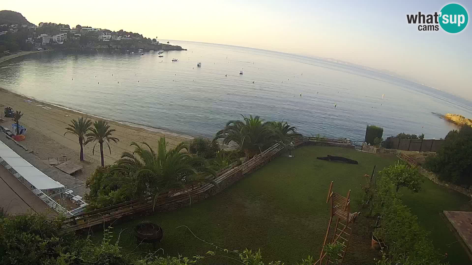 Platja de l’Almadrava beach Live Webcam Roses – Costa Brava – Spain