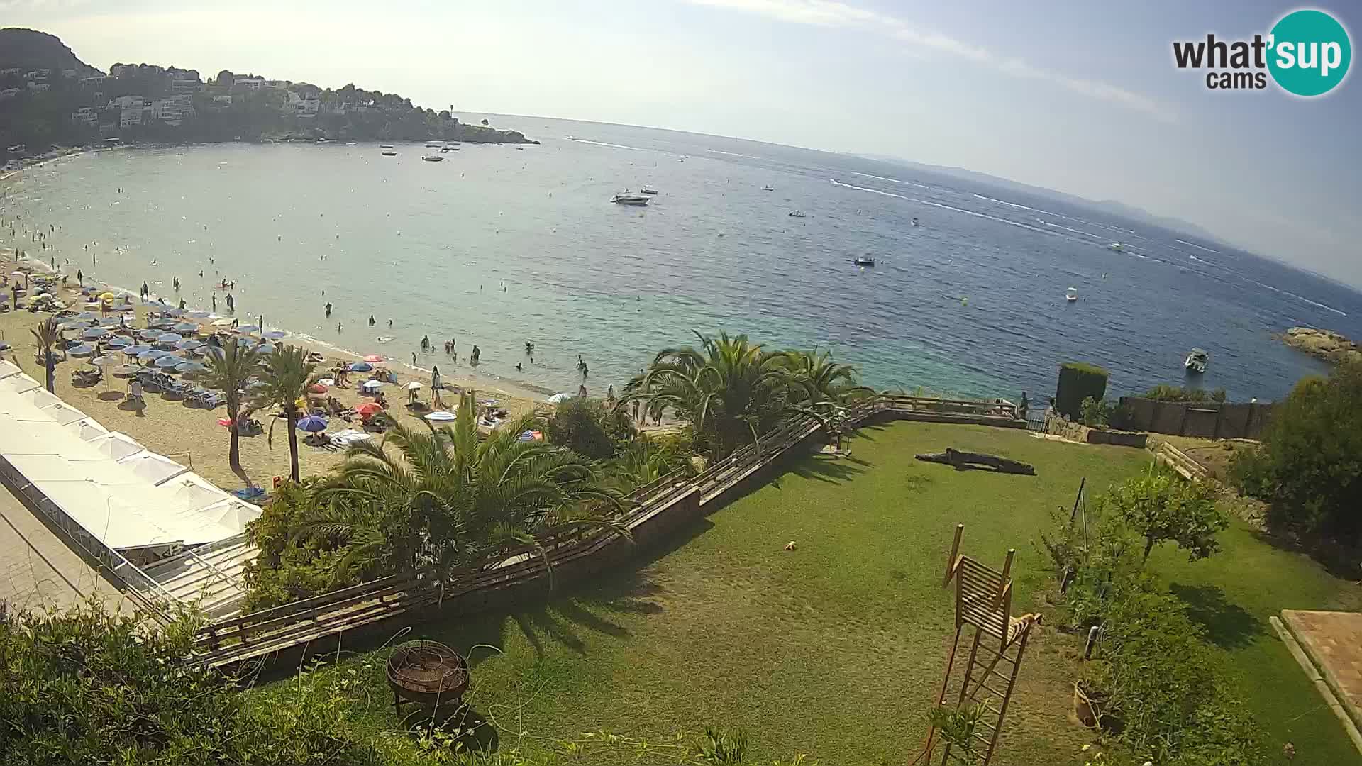 Platja de l’Almadrava beach Live Webcam Roses – Costa Brava – Spain