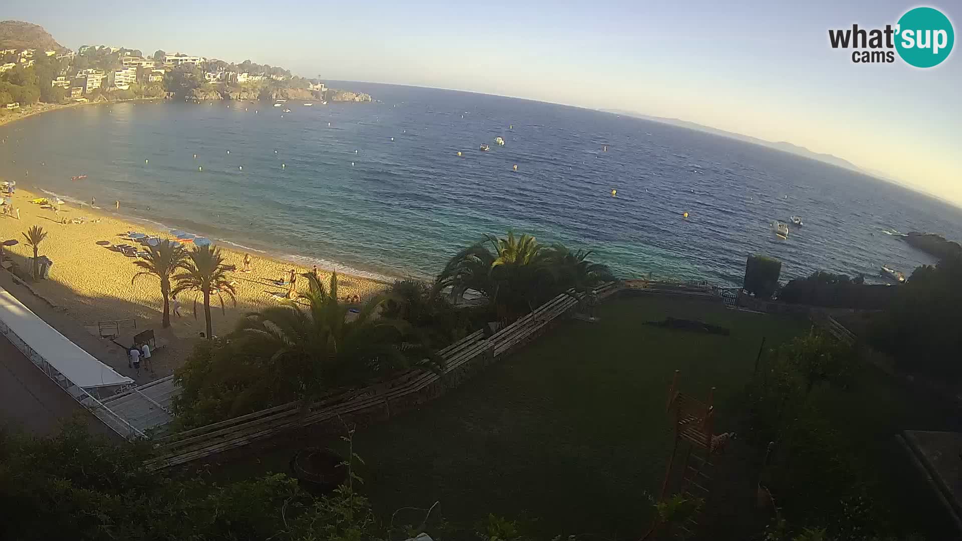 Platja de l’Almadrava Strand Webcam Roses – Costa Brava – Spanien