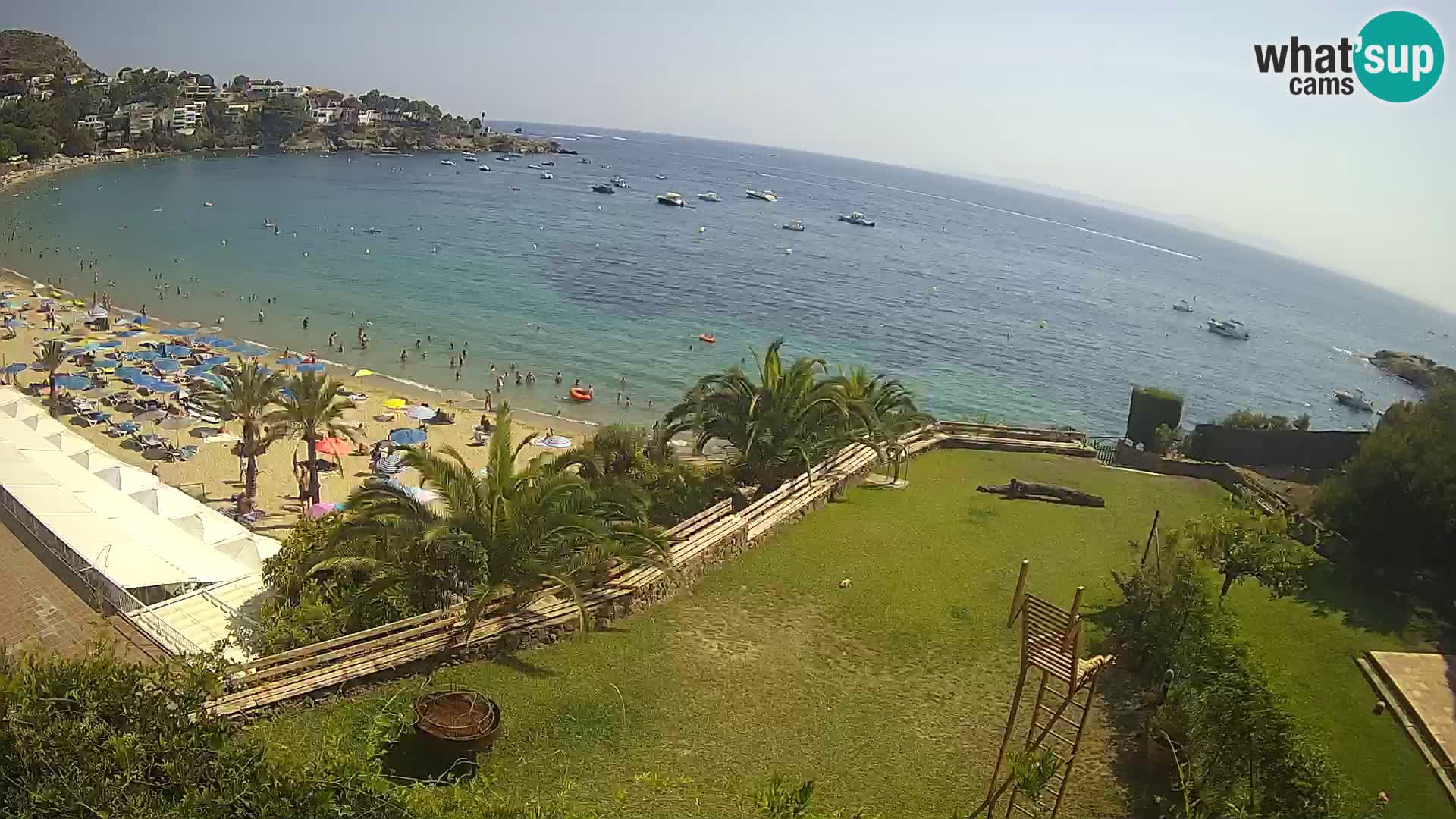 Plage de l’Almadrava Livecam Roses – Costa Brava – Espagne