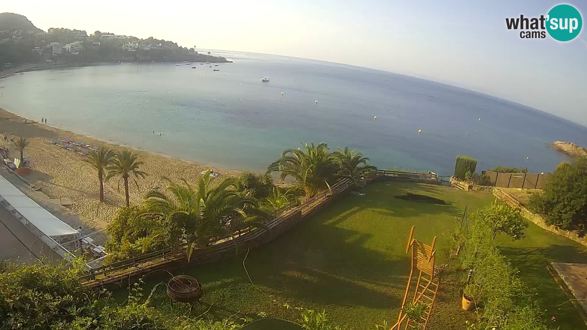 Platja de l’Almadrava beach Live Webcam Roses – Costa Brava – Spain