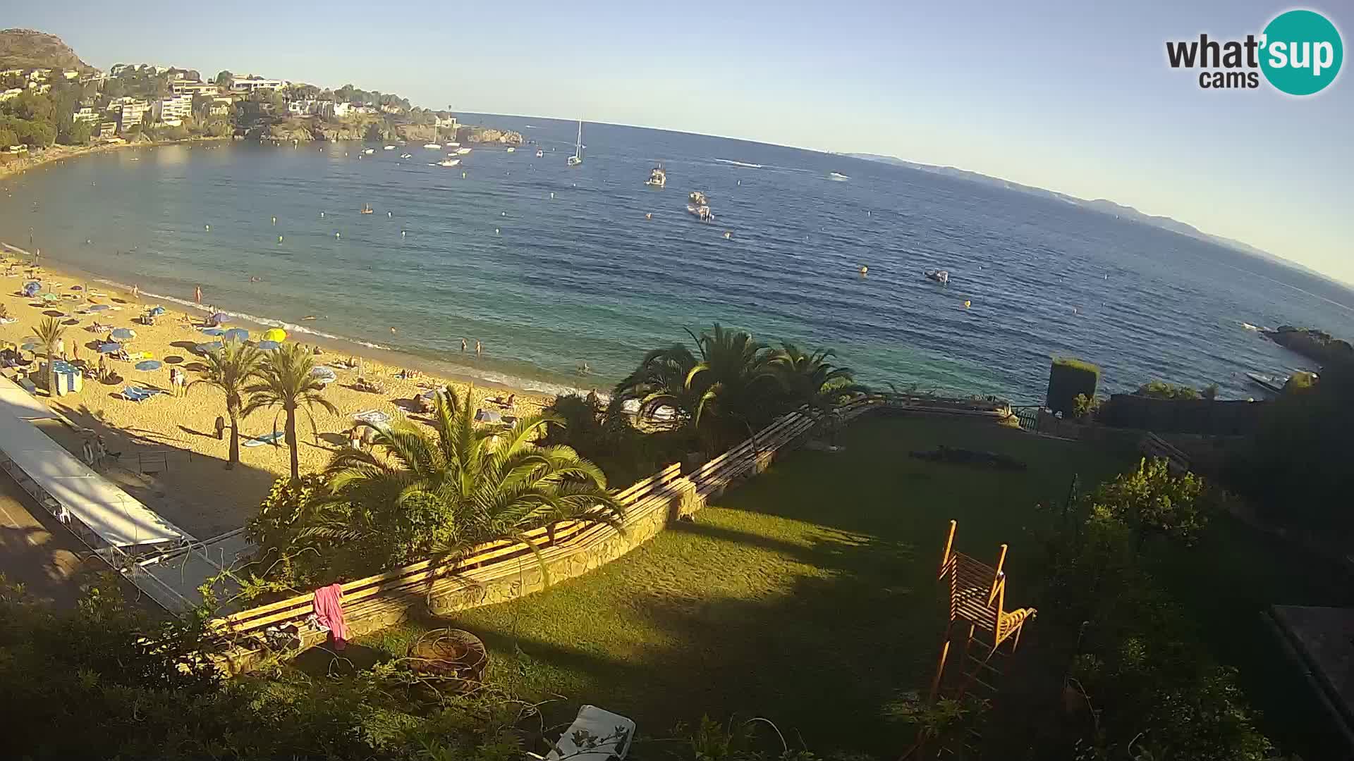 Platja de l’Almadrava beach Live Webcam Roses – Costa Brava – Spain