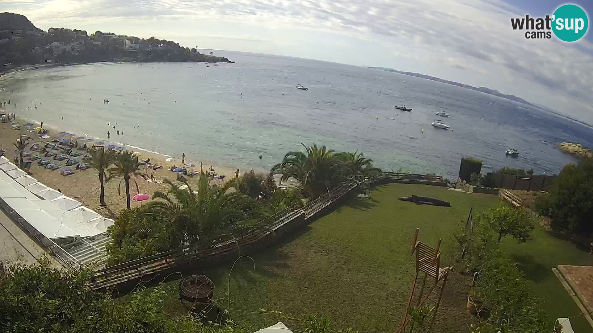 Platja de l’Almadrava beach Live Webcam Roses – Costa Brava – Spain