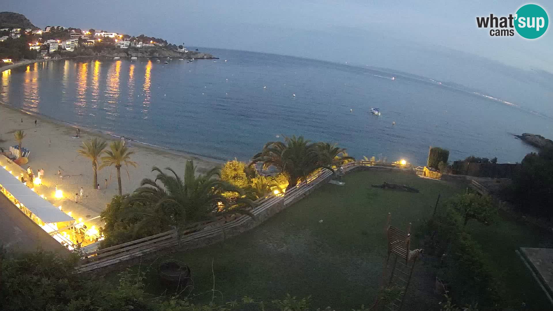 Platja de l’Almadrava Strand Webcam Roses – Costa Brava – Spanien