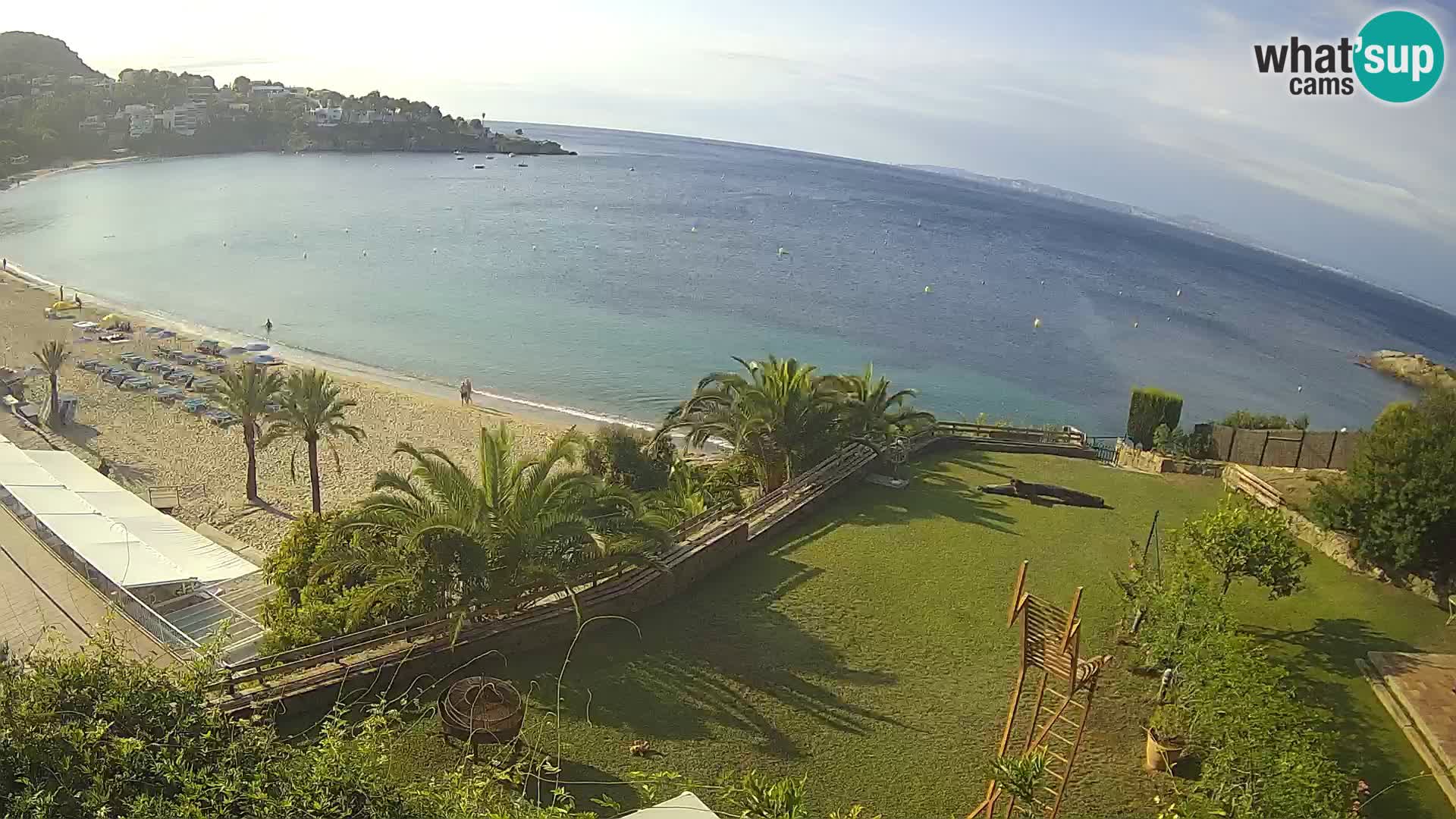 Plage de l’Almadrava Livecam Roses – Costa Brava – Espagne