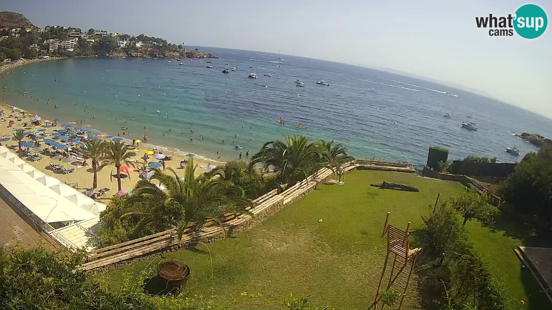 Plage de l’Almadrava Livecam Roses – Costa Brava – Espagne
