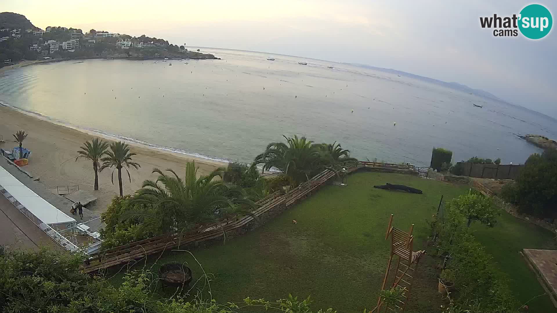 Playa de l’Almadrava camera en vivo Roses – Costa Brava – Espana