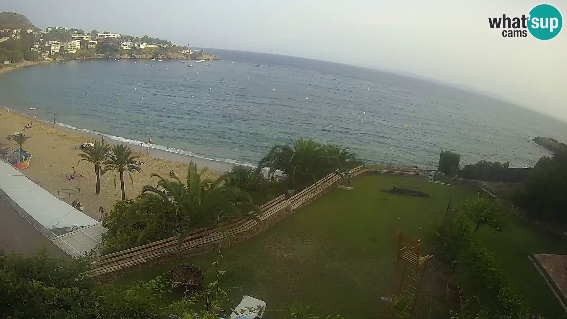 Plaža de l’Almadrava Spletna kamera Roses – Costa Brava – Španija