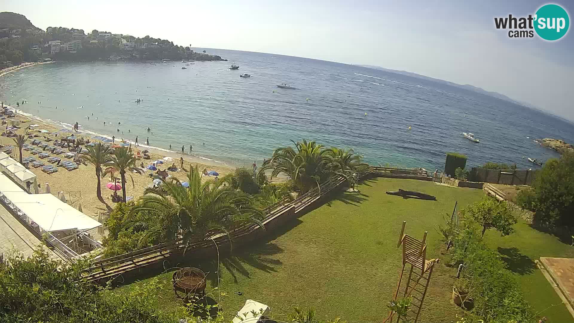 Platja de l’Almadrava Strand Webcam Roses – Costa Brava – Spanien