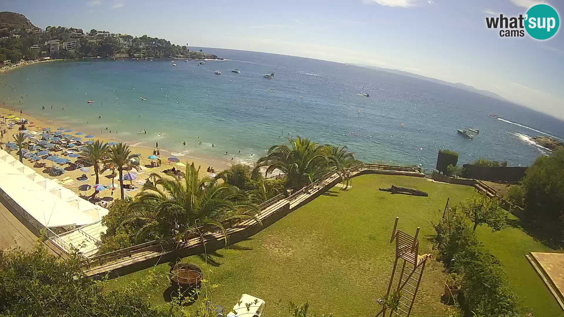 Platja de l’Almadrava Spiaggia Live Webcam Roses – Costa Brava – Spagna