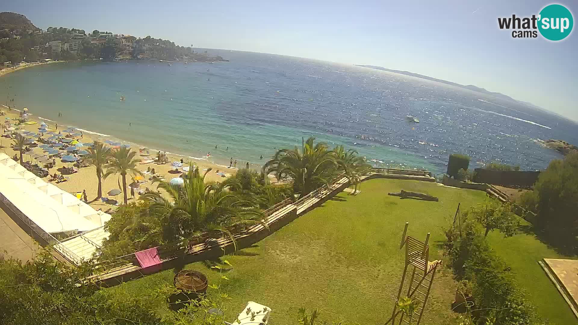 Plage de l’Almadrava Livecam Roses – Costa Brava – Espagne