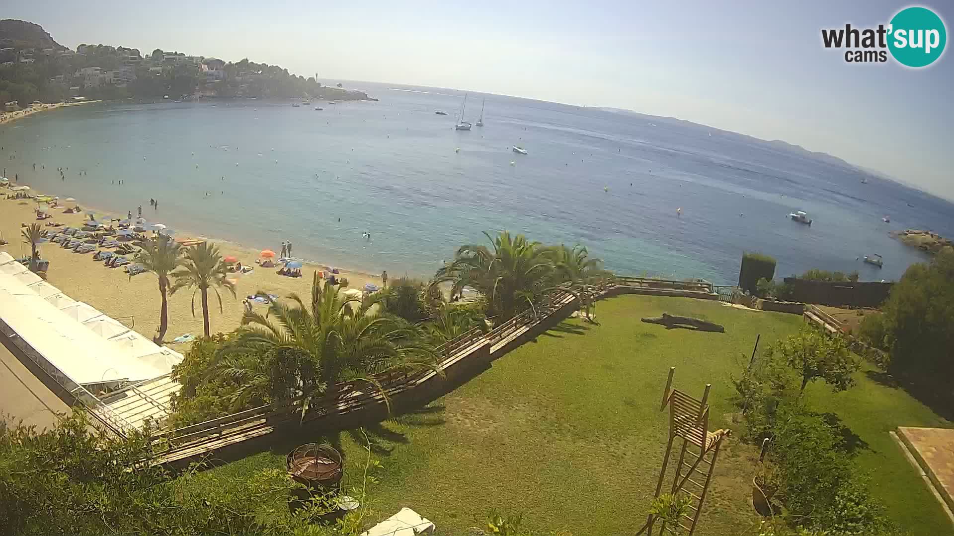 Plage de l’Almadrava Livecam Roses – Costa Brava – Espagne