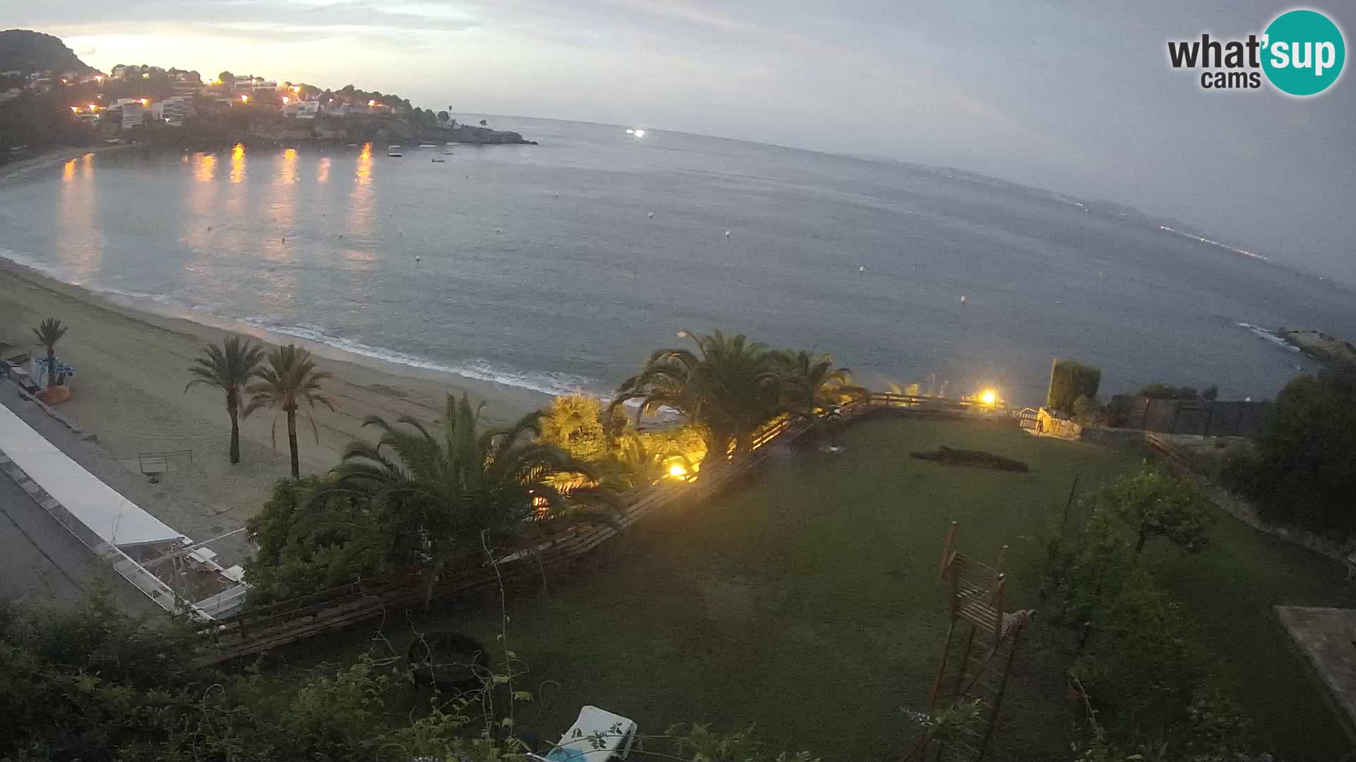 Platja de l’Almadrava beach Live Webcam Roses – Costa Brava – Spain
