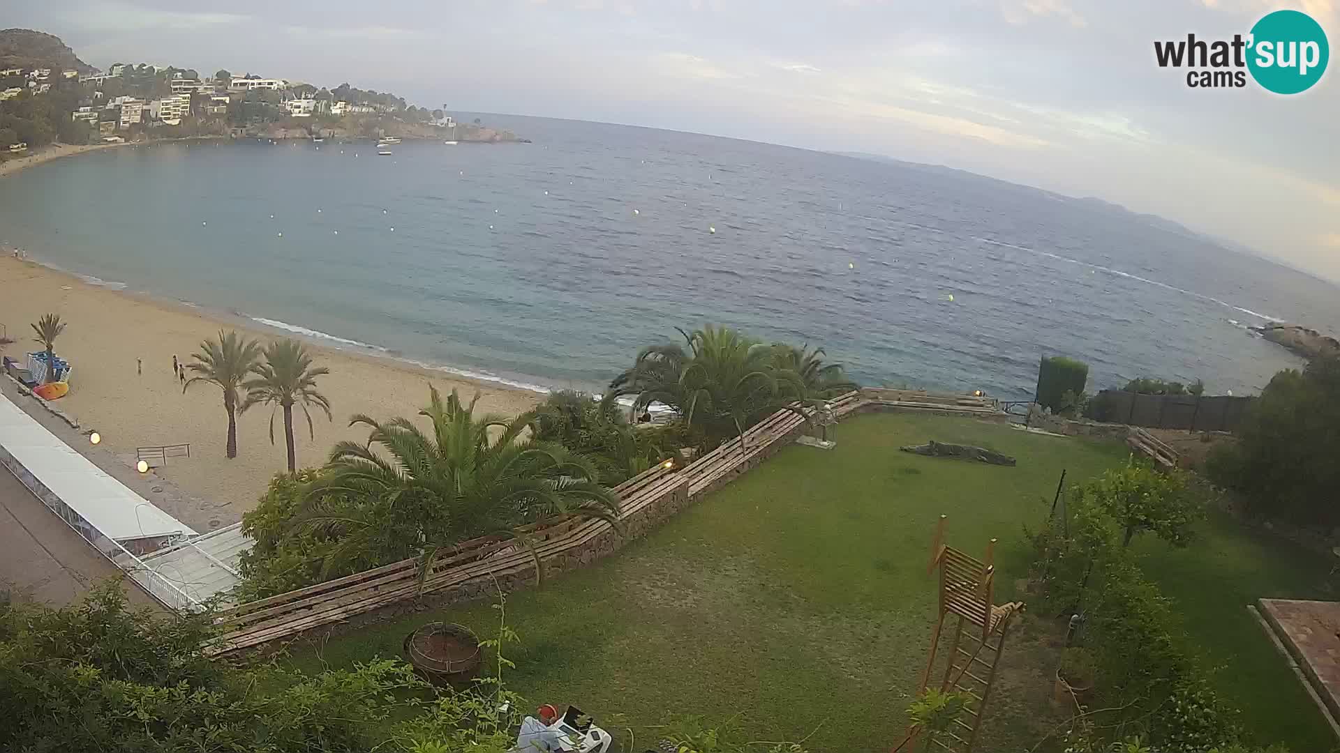 Platja de l’Almadrava Strand Webcam Roses – Costa Brava – Spanien