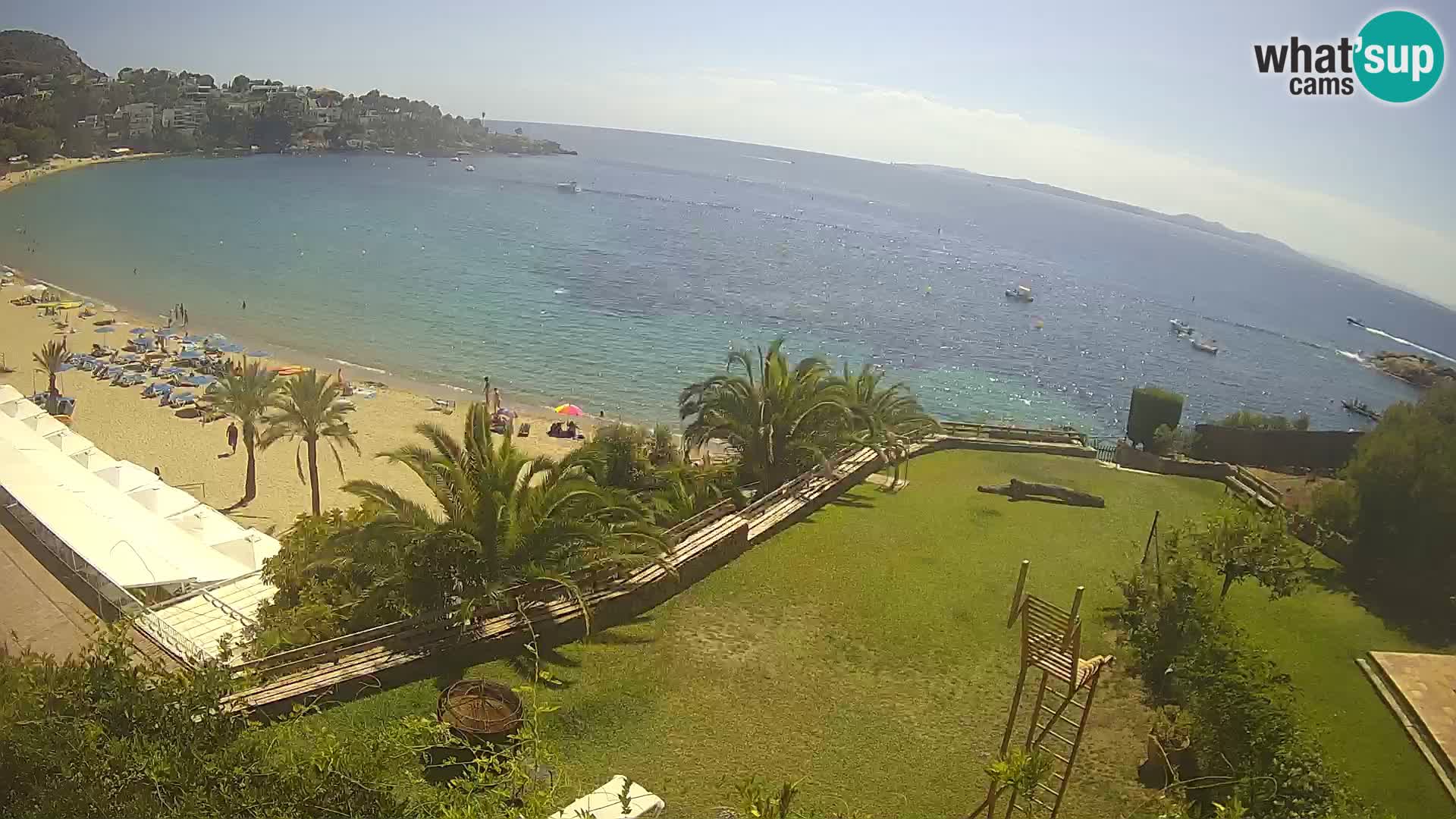 Platja de l’Almadrava beach Live Webcam Roses – Costa Brava – Spain