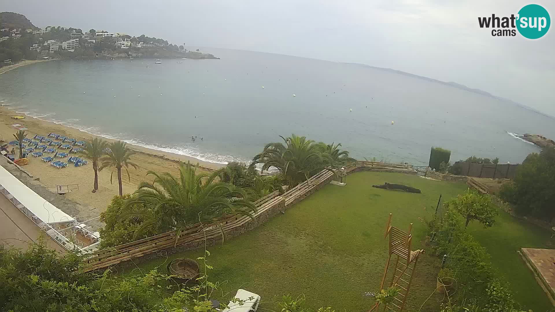 Platja de l’Almadrava beach Live Webcam Roses – Costa Brava – Spain