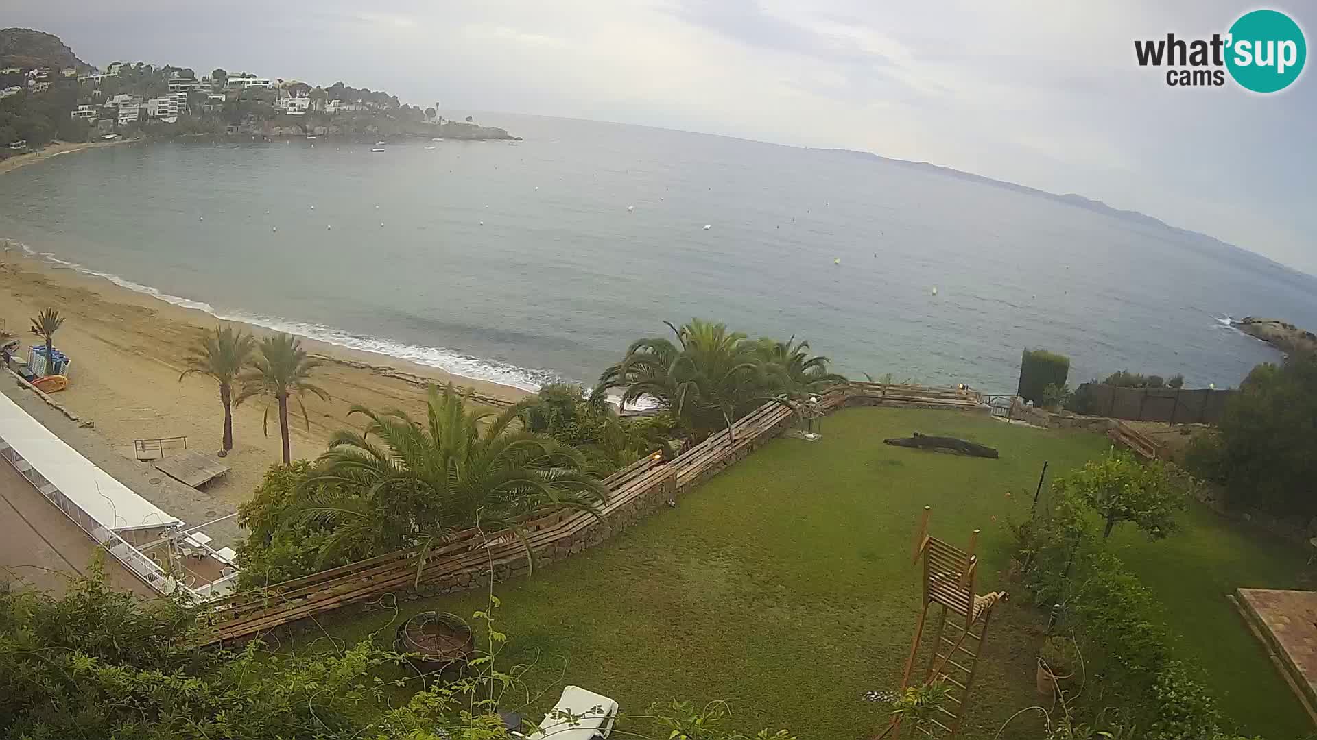 Platja de l’Almadrava beach Live Webcam Roses – Costa Brava – Spain