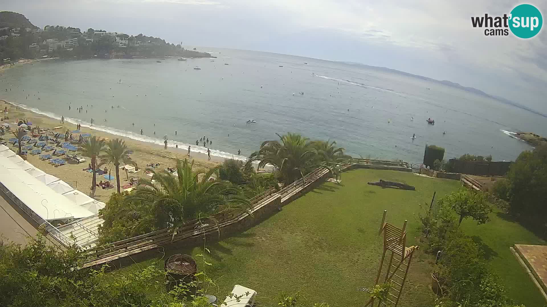 Plage de l’Almadrava Livecam Roses – Costa Brava – Espagne