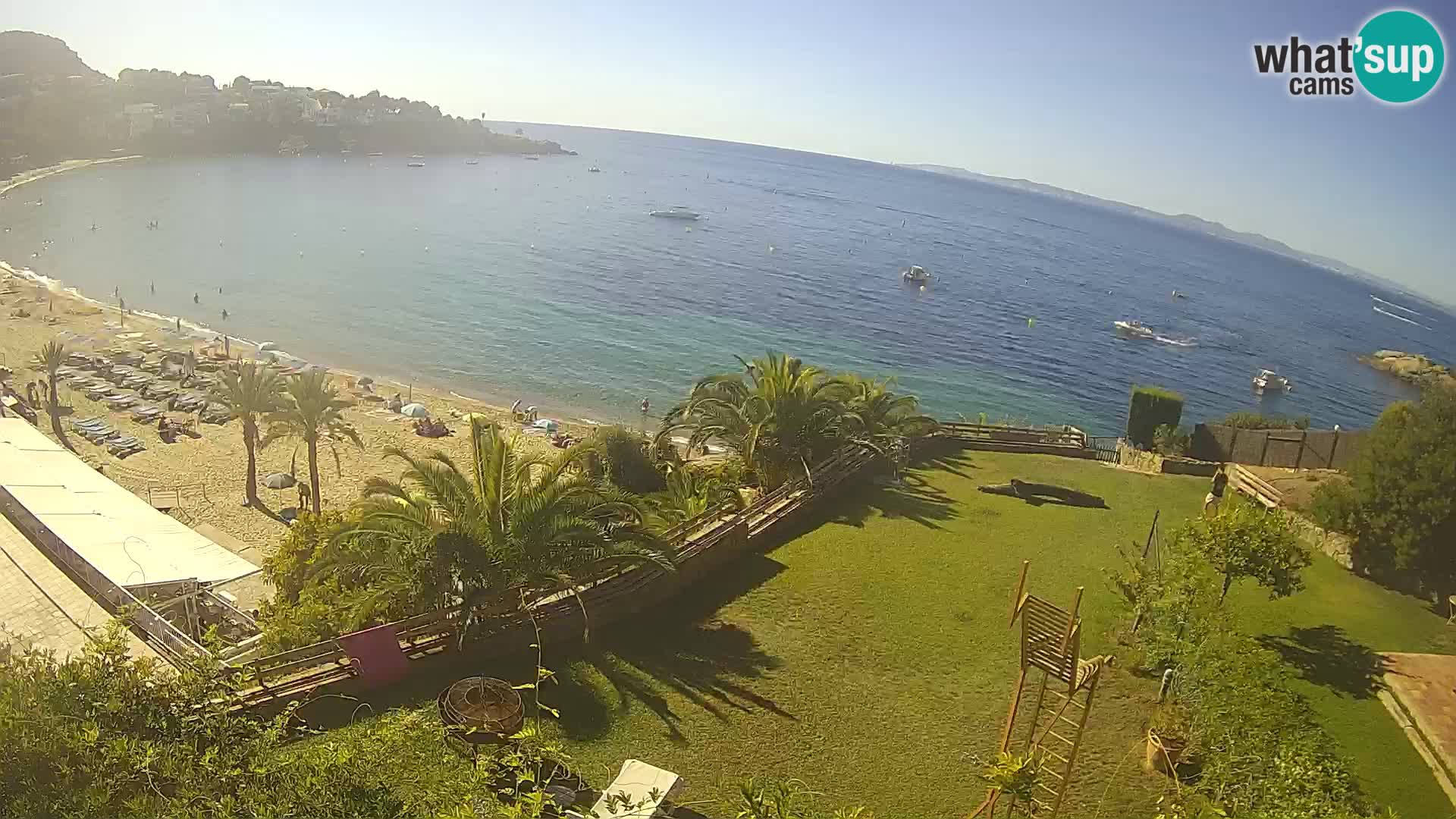 Playa de l’Almadrava camera en vivo Roses – Costa Brava – Espana
