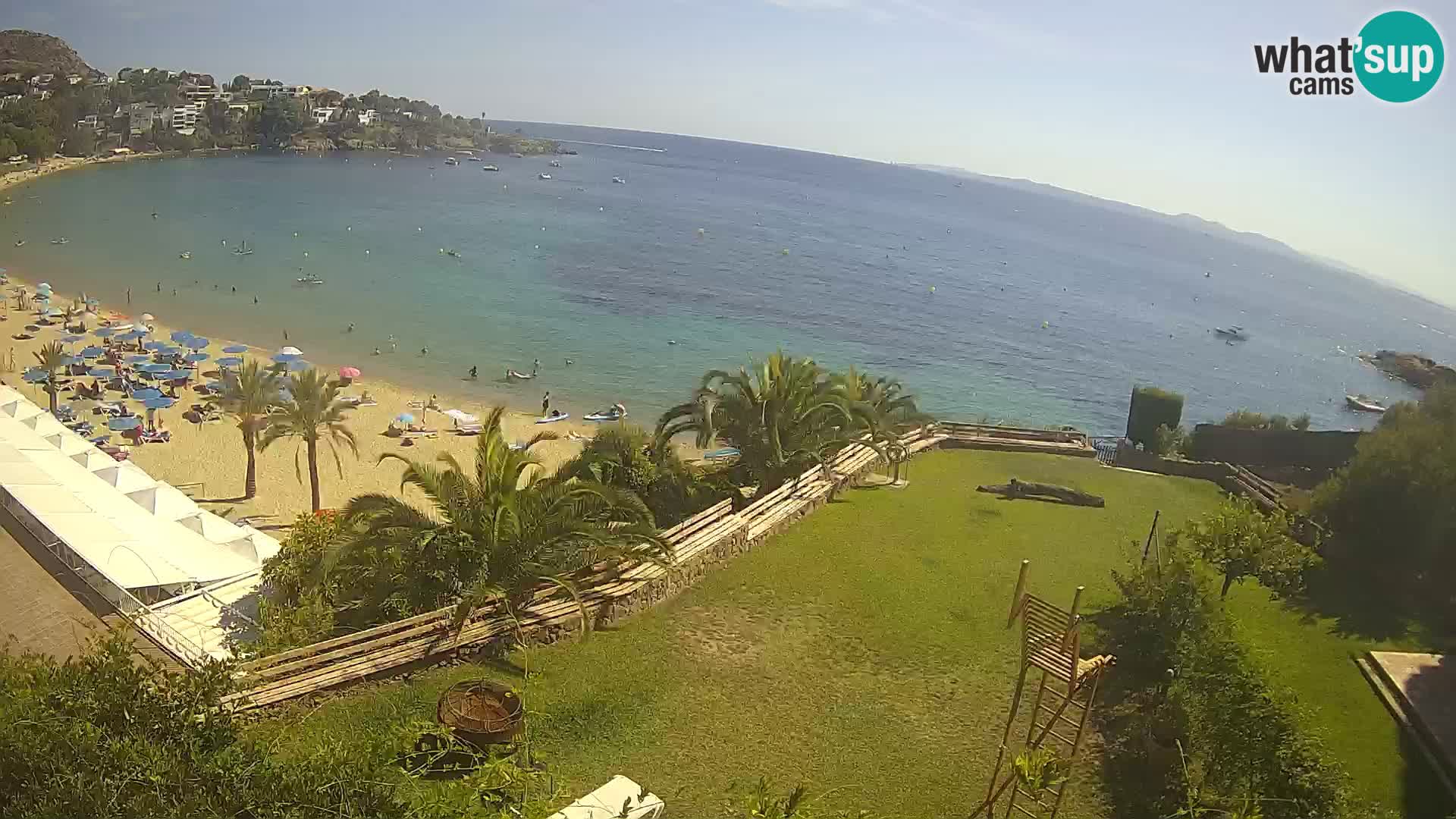 Plage de l’Almadrava Livecam Roses – Costa Brava – Espagne