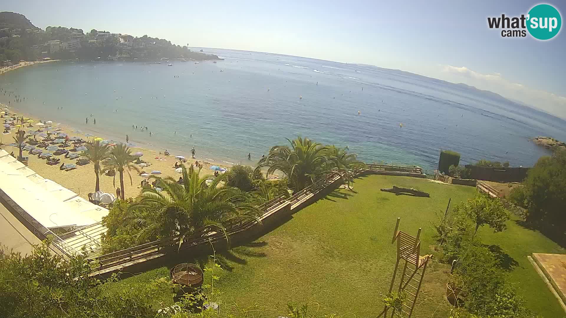 Platja de l’Almadrava Strand Webcam Roses – Costa Brava – Spanien