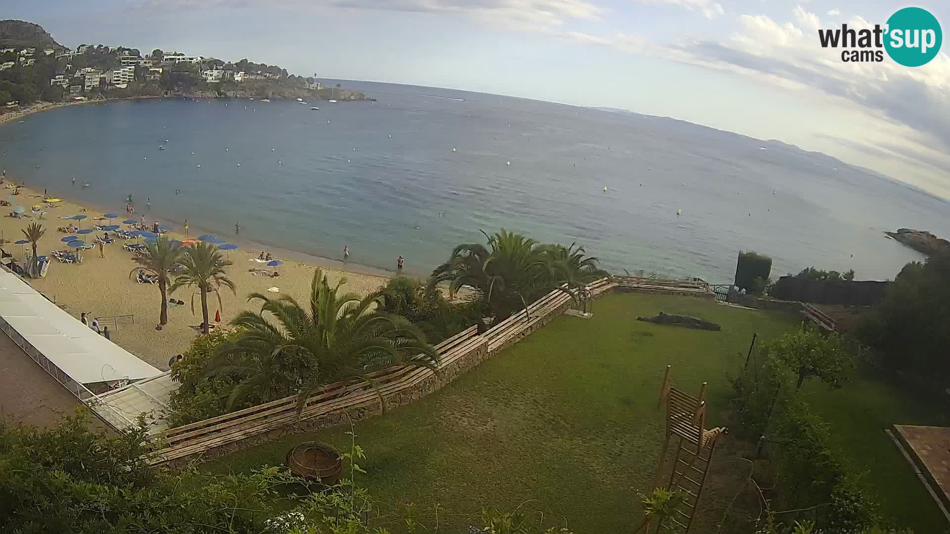 Platja de l’Almadrava Strand Webcam Roses – Costa Brava – Spanien