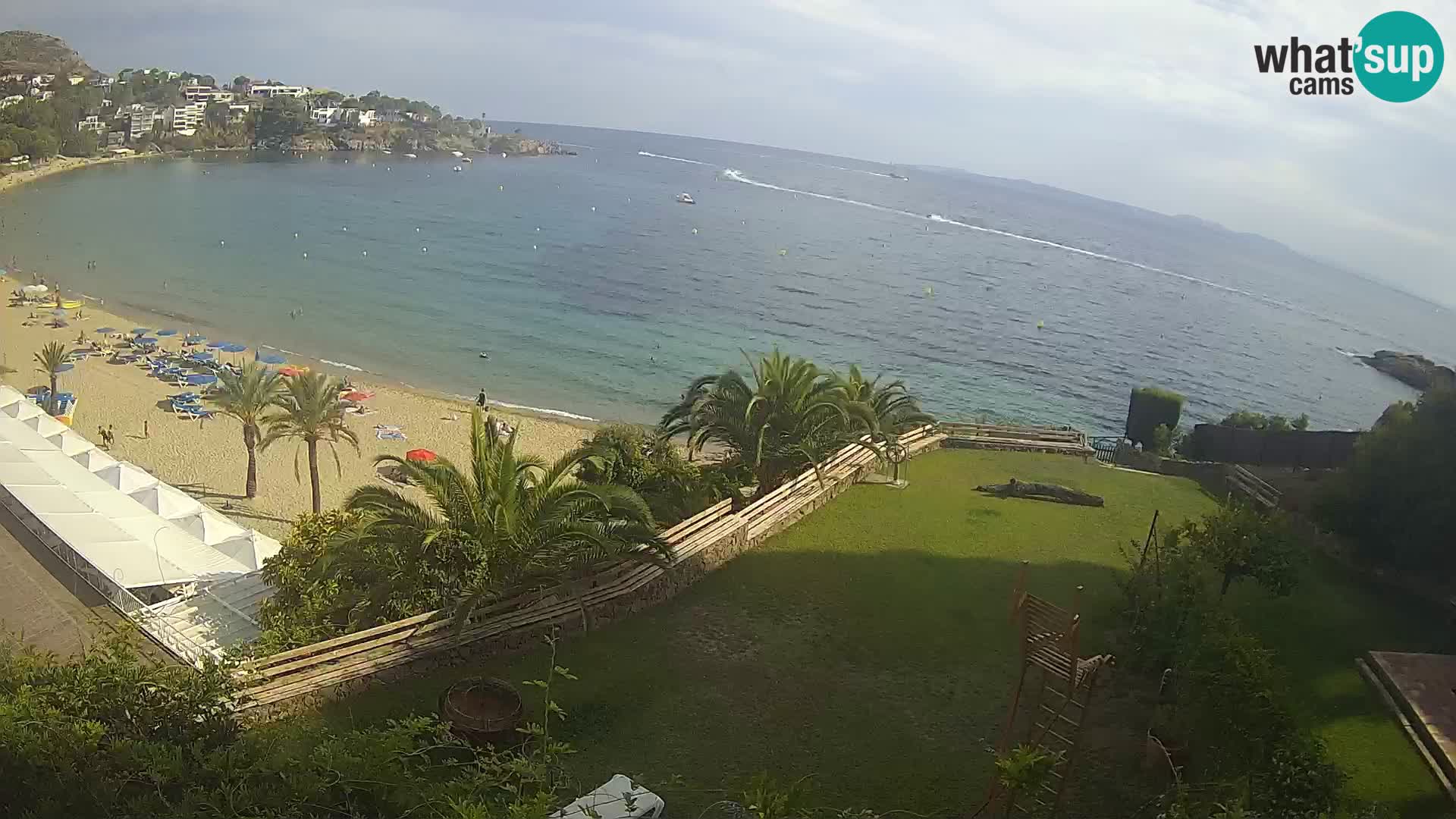 Platja de l’Almadrava Strand Webcam Roses – Costa Brava – Spanien