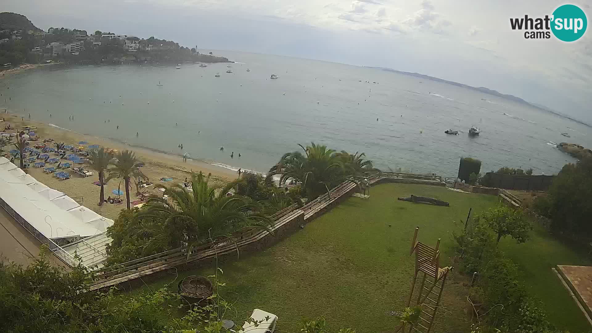 Platja de l’Almadrava beach Live Webcam Roses – Costa Brava – Spain