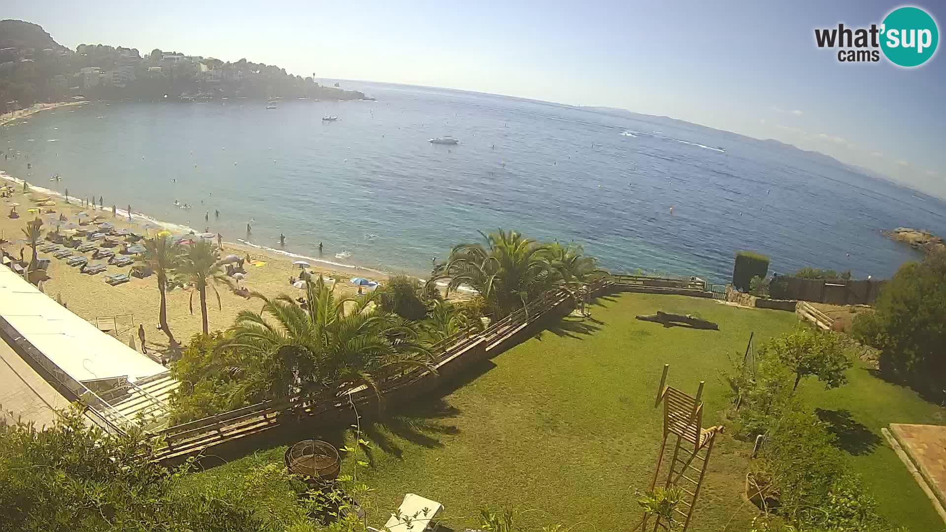 Playa de l’Almadrava camera en vivo Roses – Costa Brava – Espana