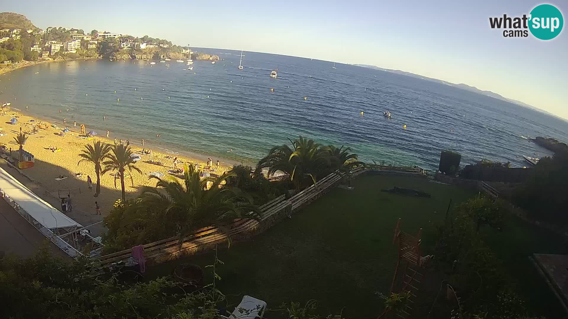 Playa de l’Almadrava camera en vivo Roses – Costa Brava – Espana