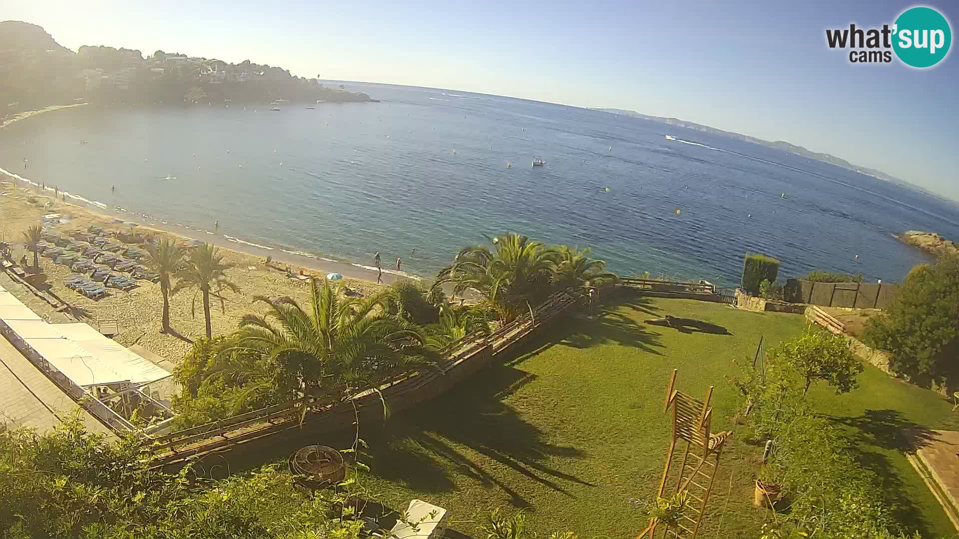 Plage de l’Almadrava Livecam Roses – Costa Brava – Espagne