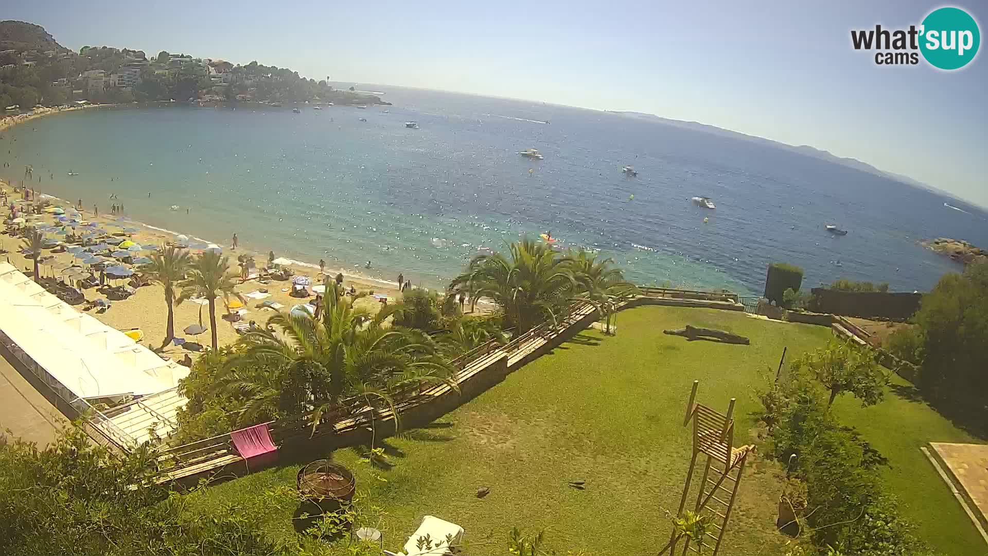 Playa de l’Almadrava camera en vivo Roses – Costa Brava – Espana