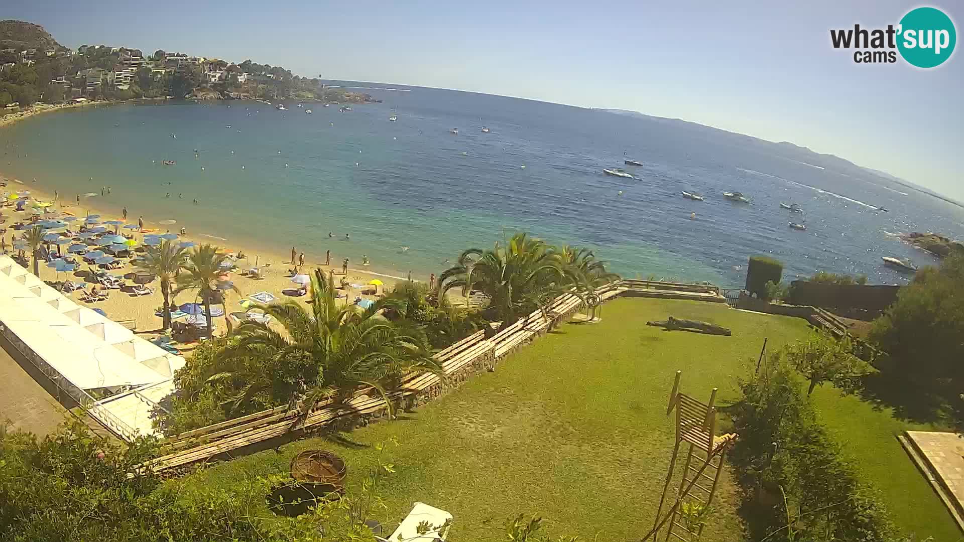 Plaža de l’Almadrava web kamera Roses – Costa Brava – Španjolska