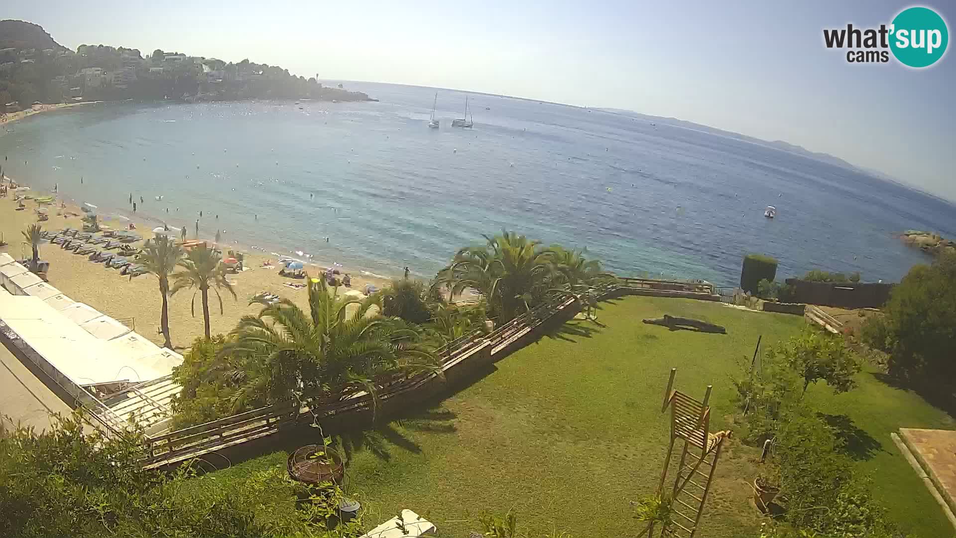 Playa de l’Almadrava camera en vivo Roses – Costa Brava – Espana