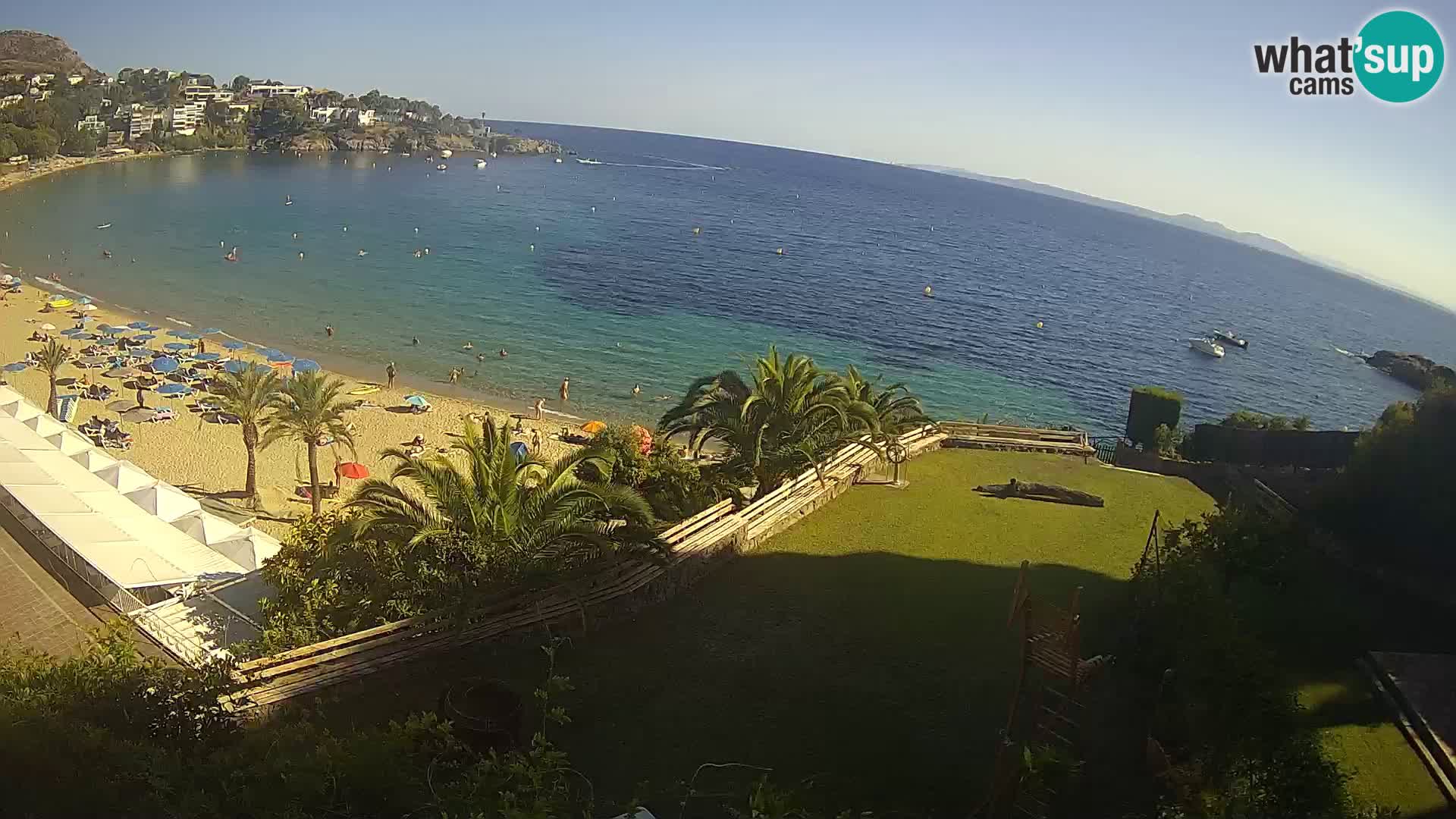 Plage de l’Almadrava Livecam Roses – Costa Brava – Espagne